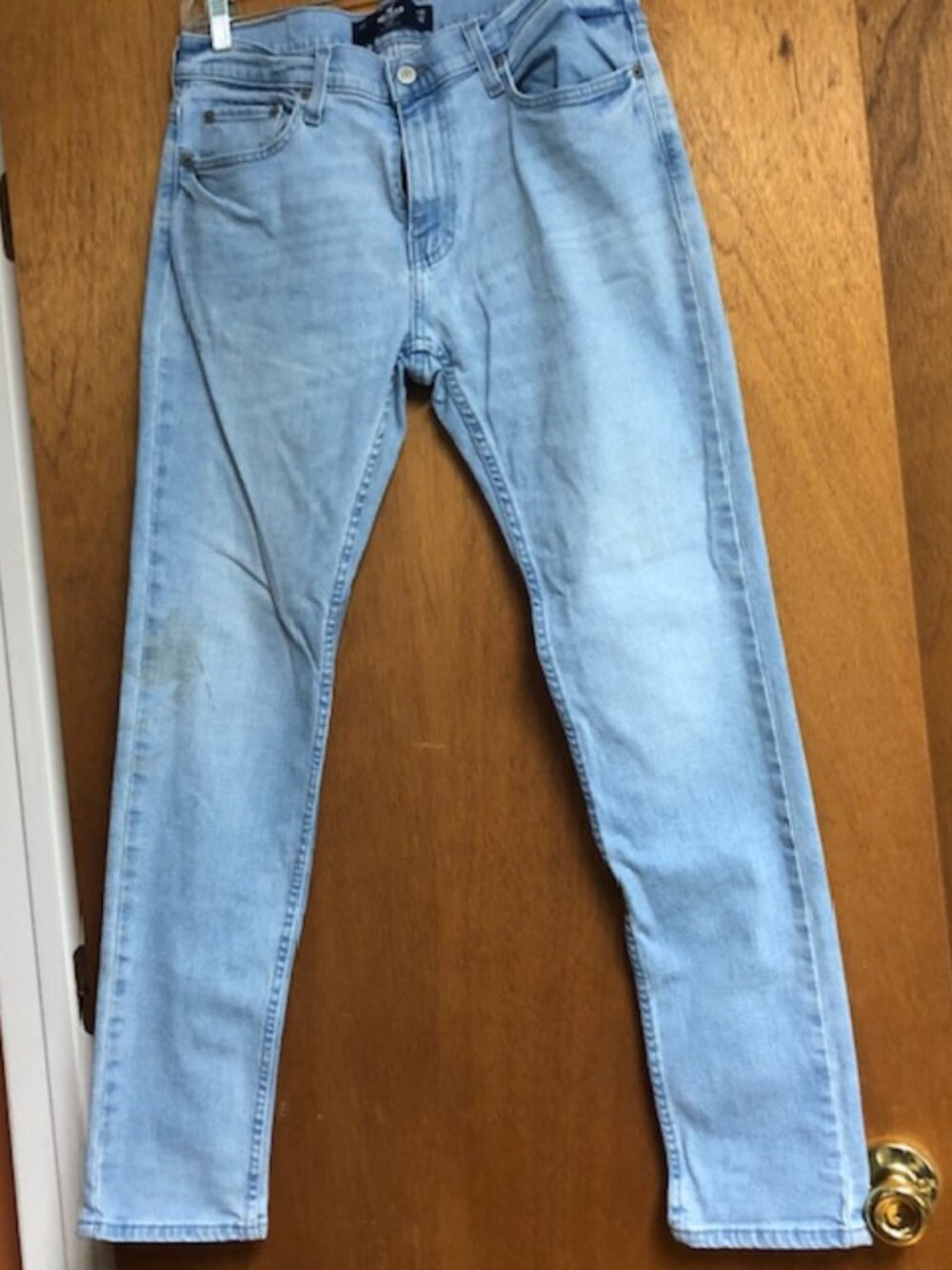 Hollister Men’s Skinny Fade Jeans Advanced Stretch 31W x 32L Blue